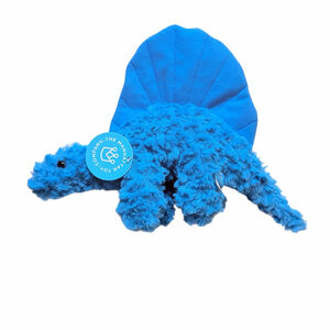 Manhattan Toy Little Jurassics Gnaw Blue Dinosaur Plush Stuffed Toy